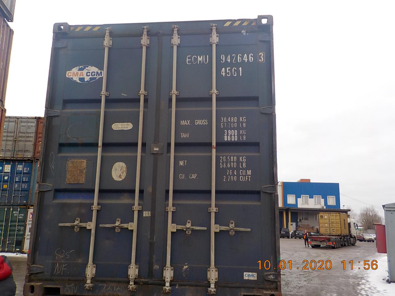 40′ HC Dry Container