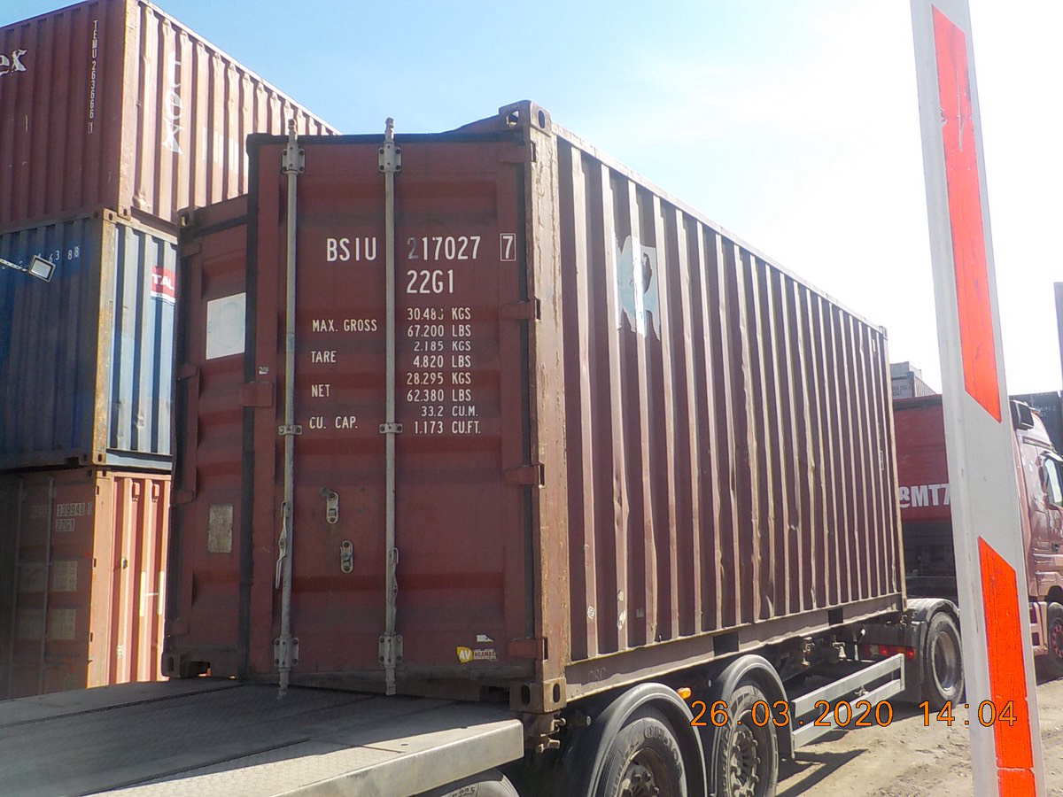 20′ Dry Container