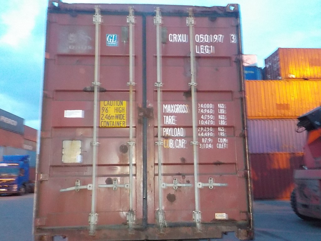45′ HCPW Dry Container