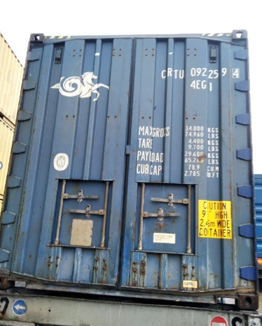 40′ PW Dry Container