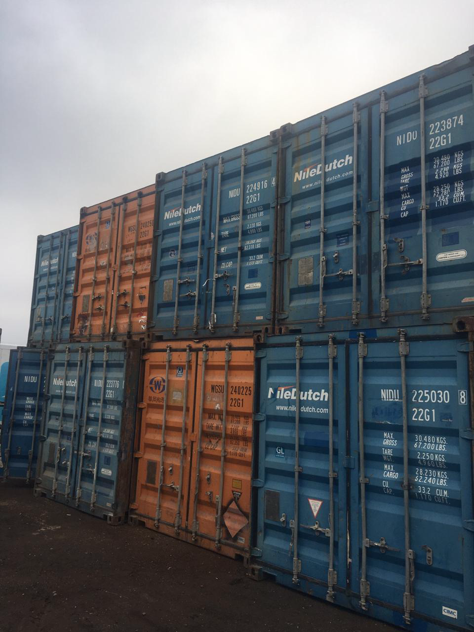 20′ Dry Container