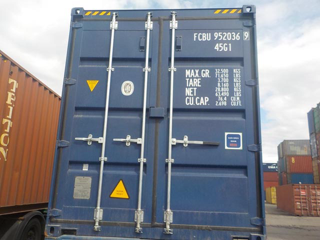 40′ HC Dry Container