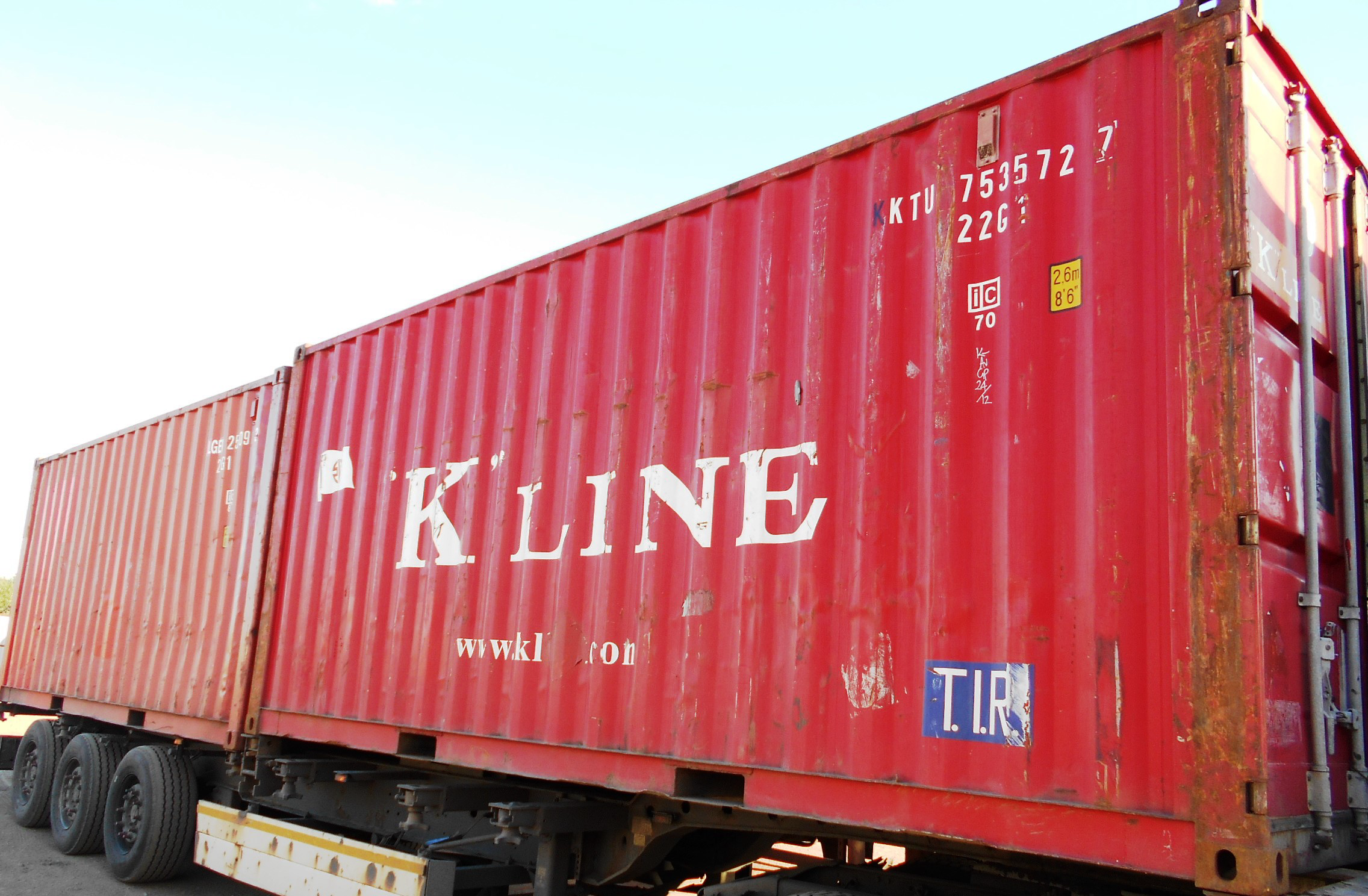 20′ Dry Container