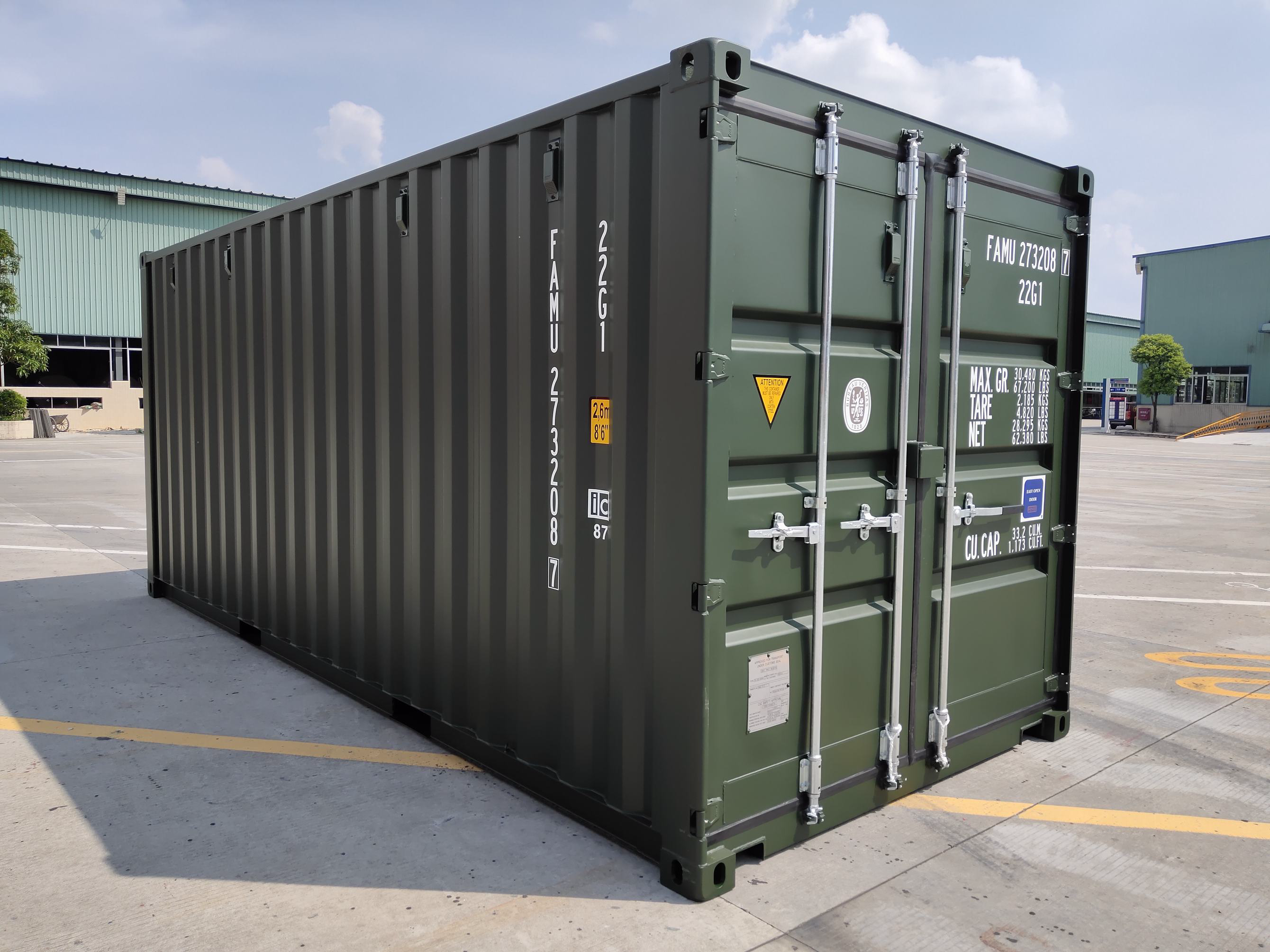 20′ Dry Container