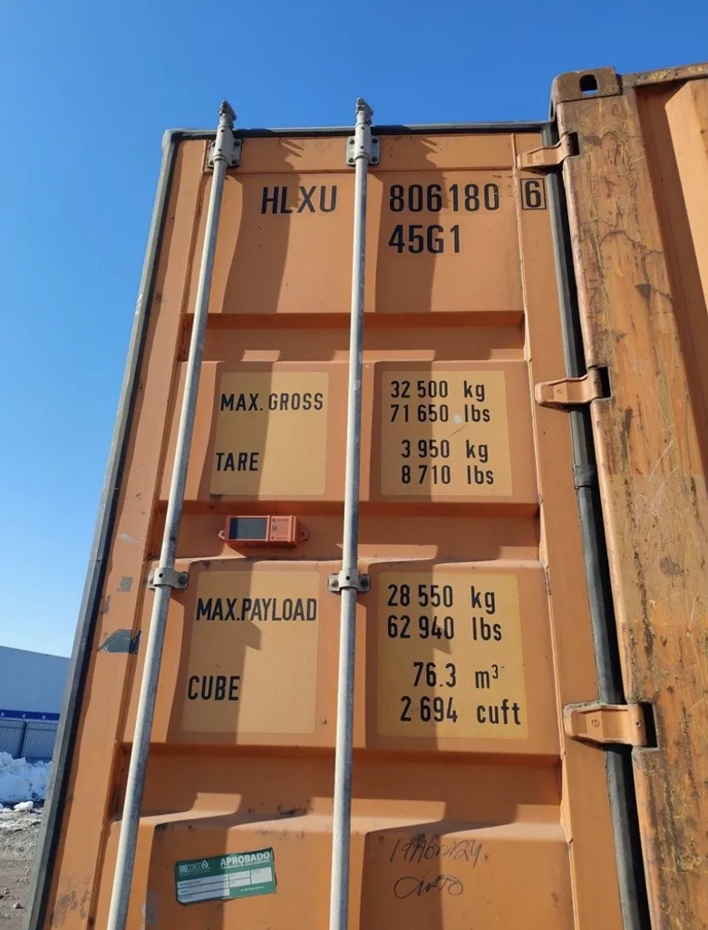 40′ Dry Container