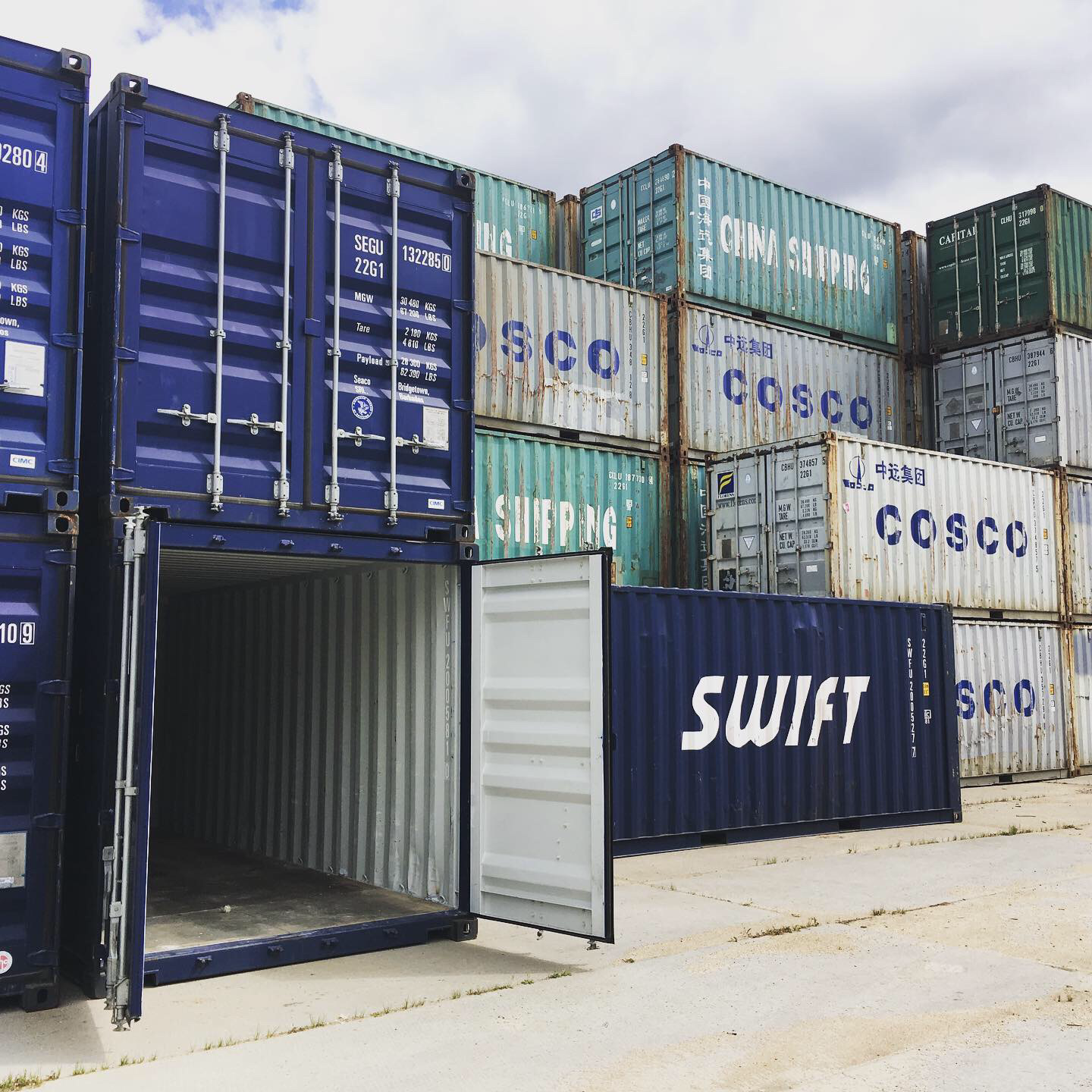 20′ Dry Container