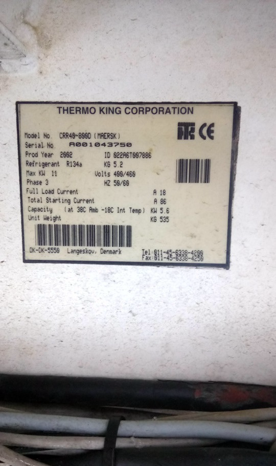 40′ HC Reefer