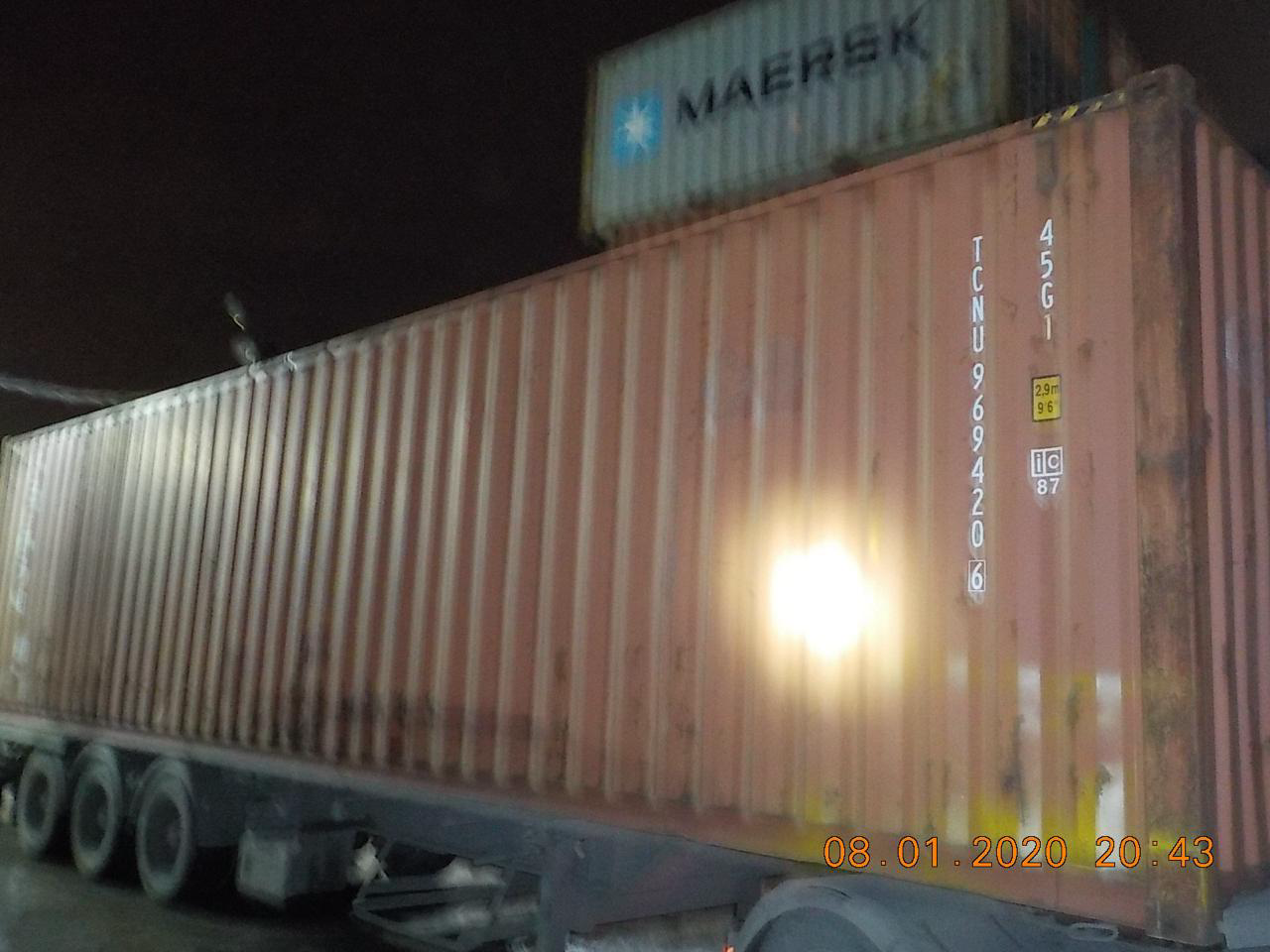 40′ HC Dry Container