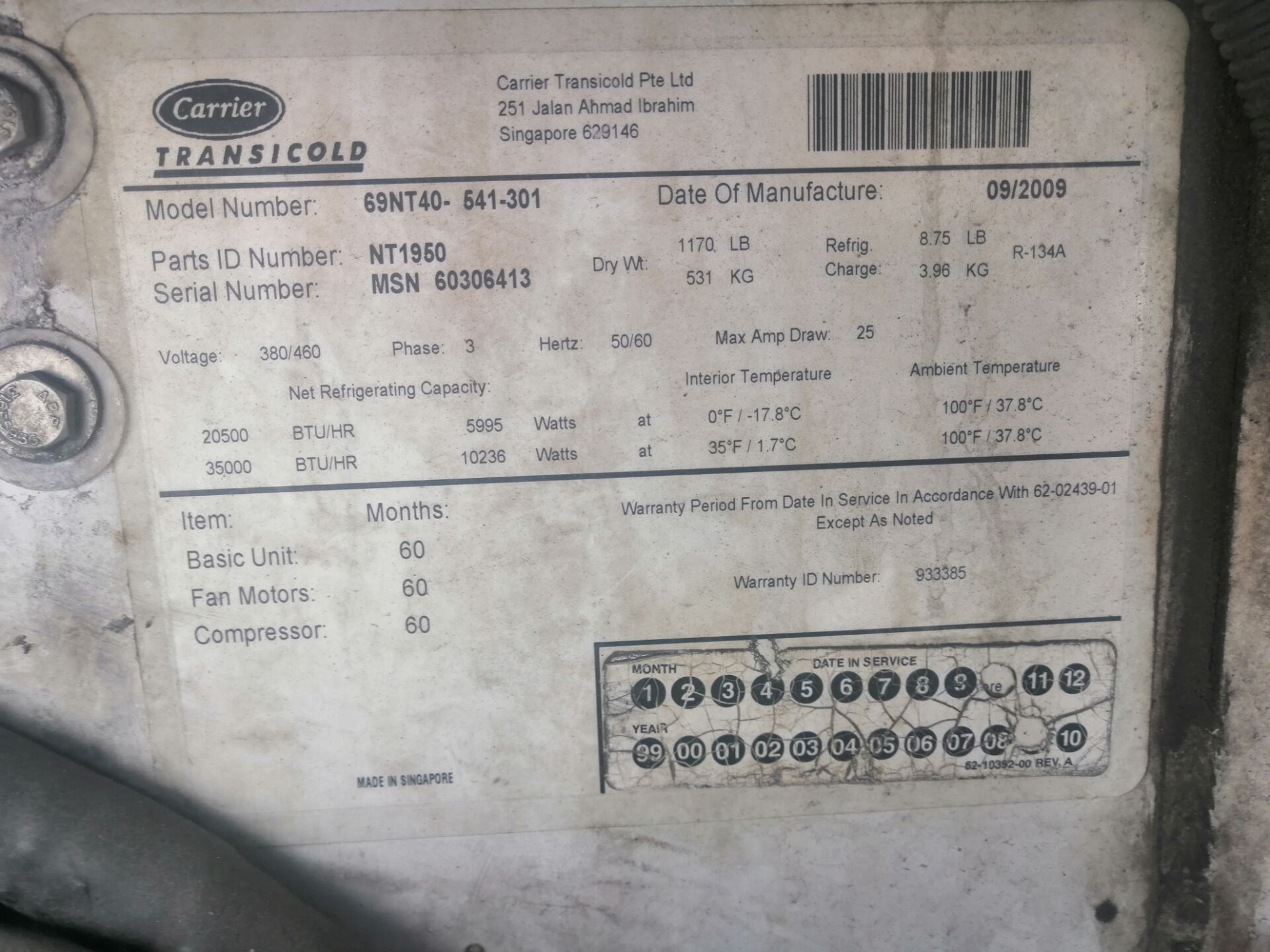 20′ HC Reefer