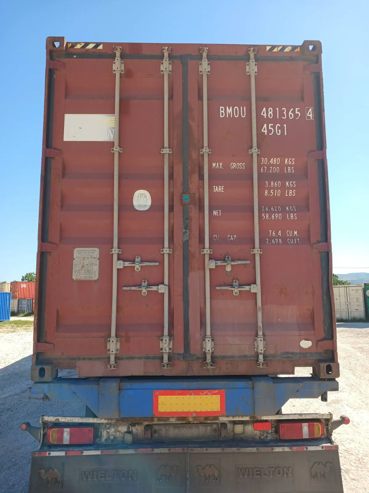 40′ HC Dry Container