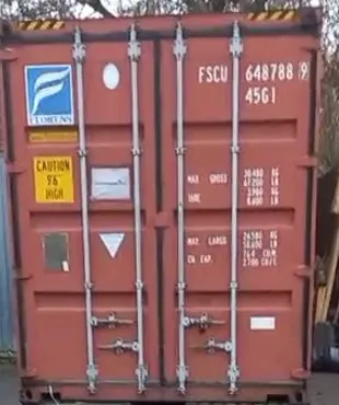 40′ HC Dry Container