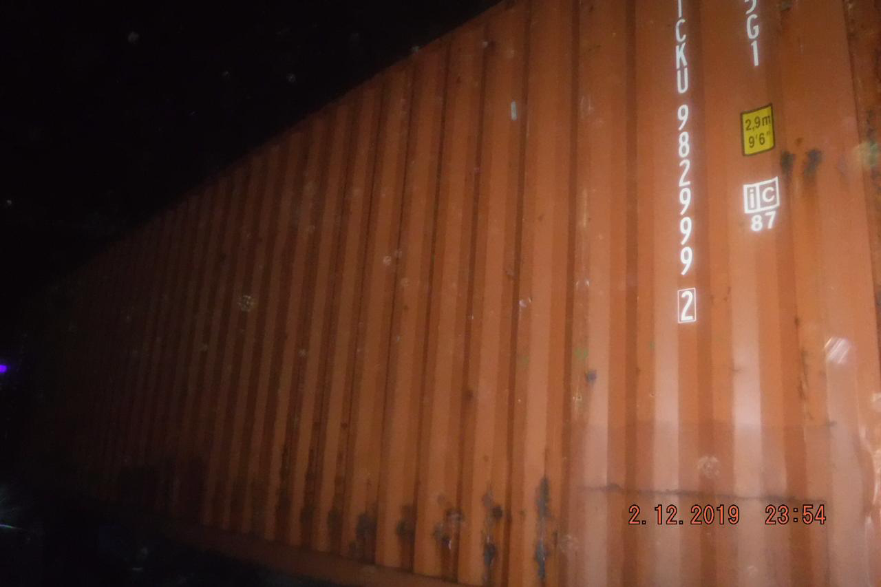 40′ HC Dry Container