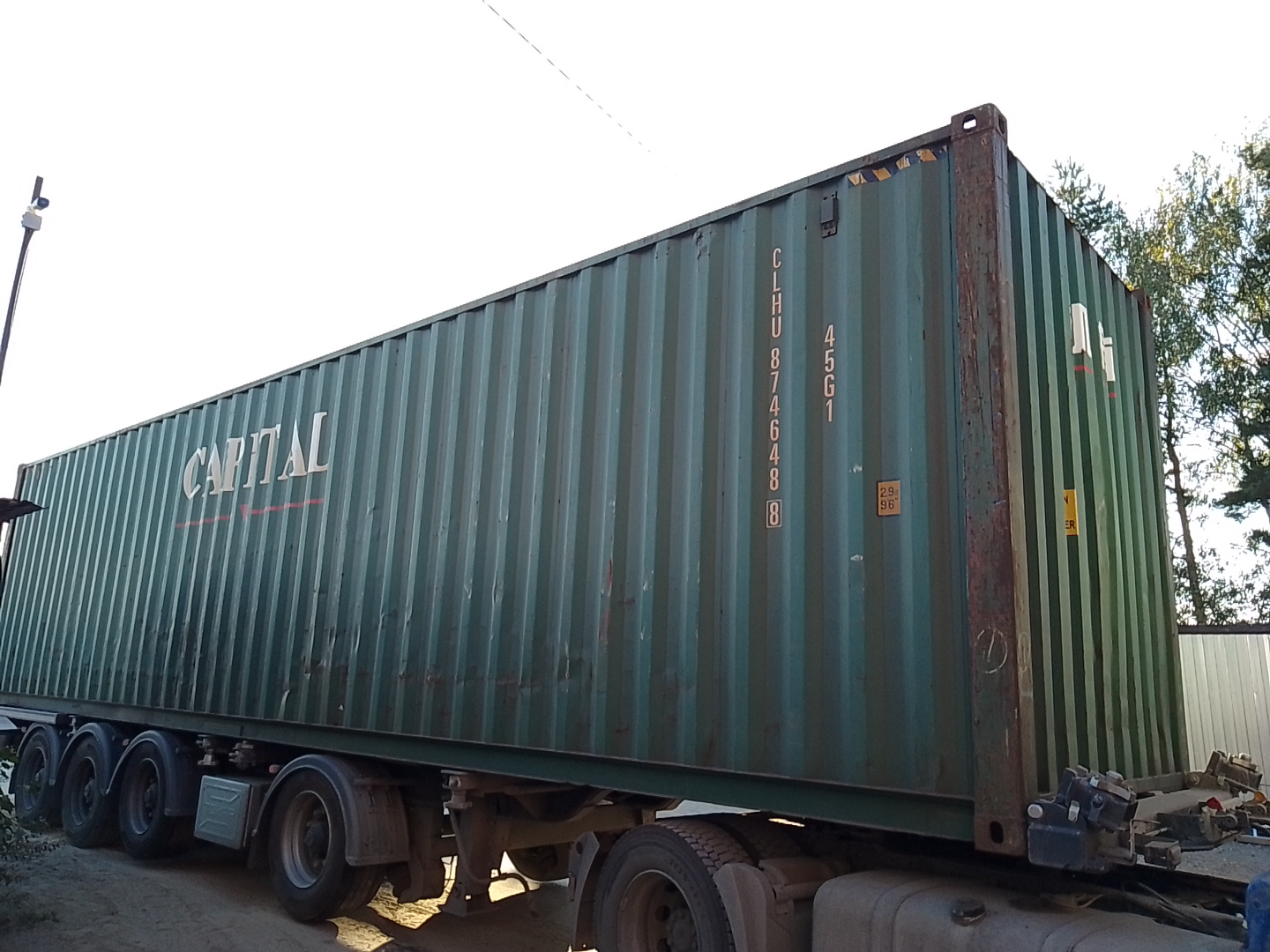 40′ HC Ventilated Container