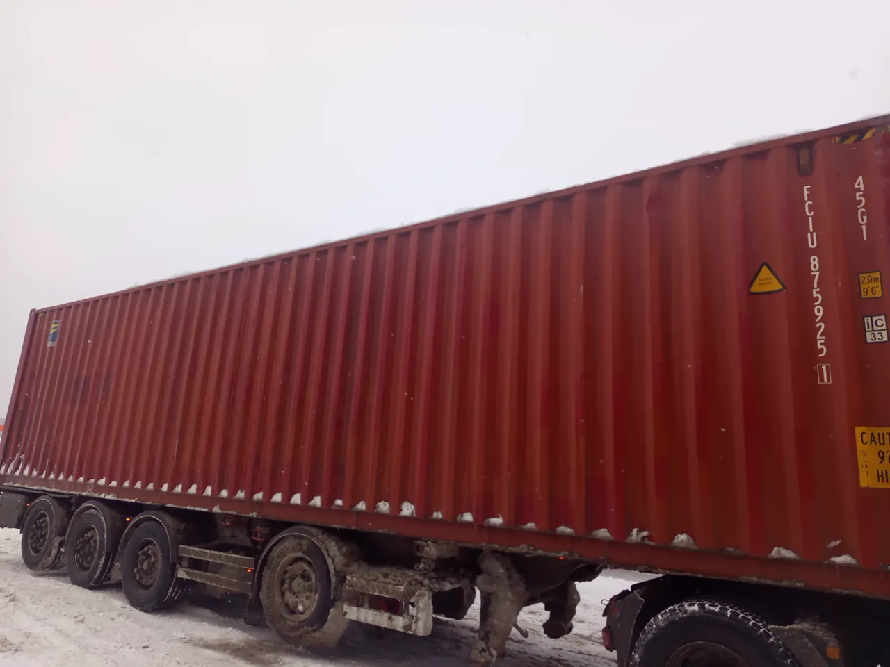 40′ HC Dry Container