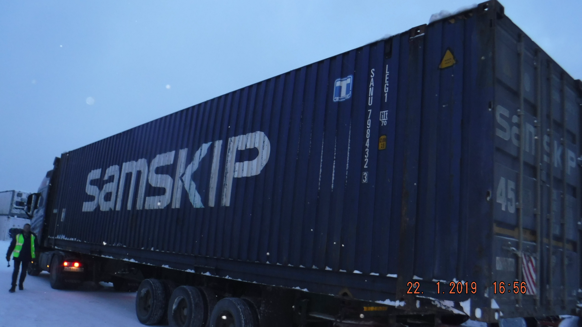 45′ HCPW Dry Container