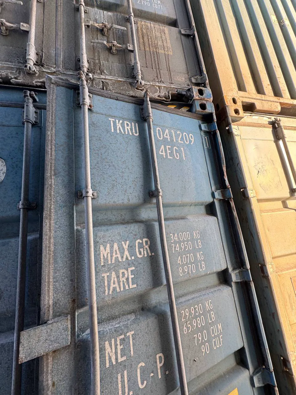 40′ PW Dry Container