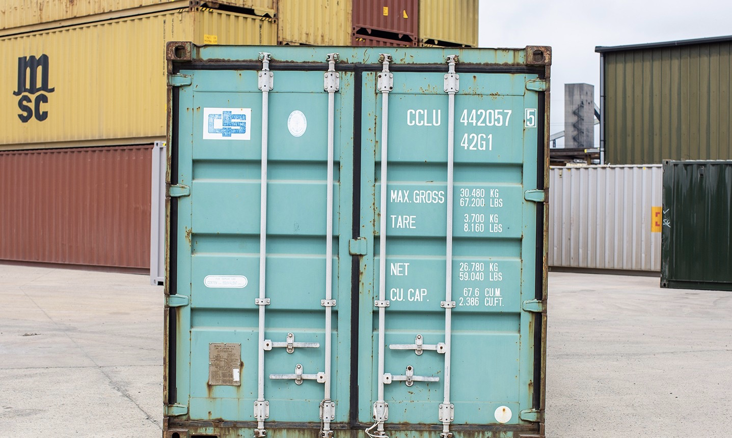 40′ Dry Container