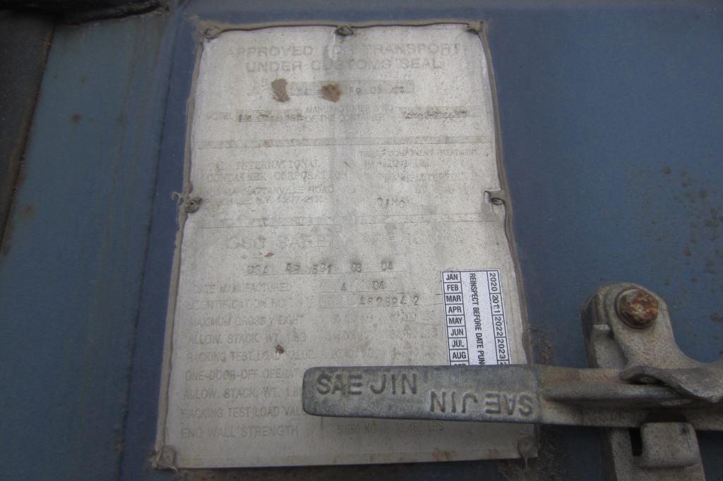 40′ Dry Container