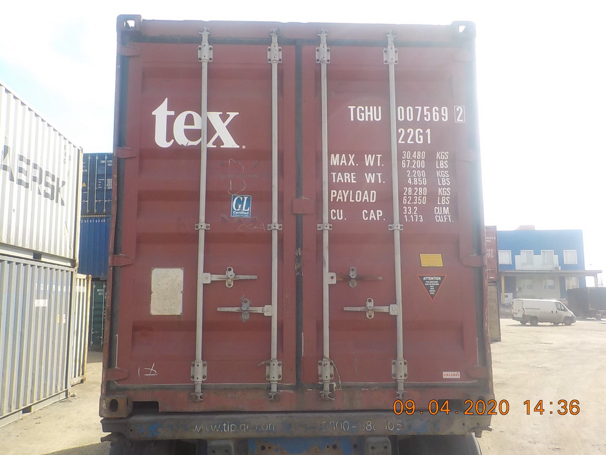 20′ Dry Container