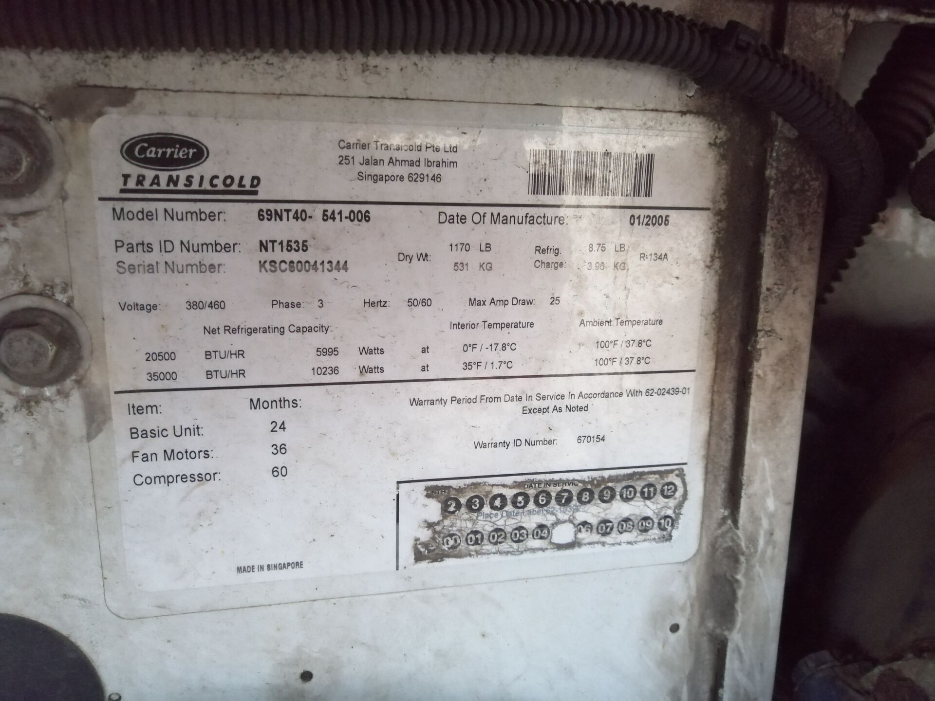 40′ HC Reefer