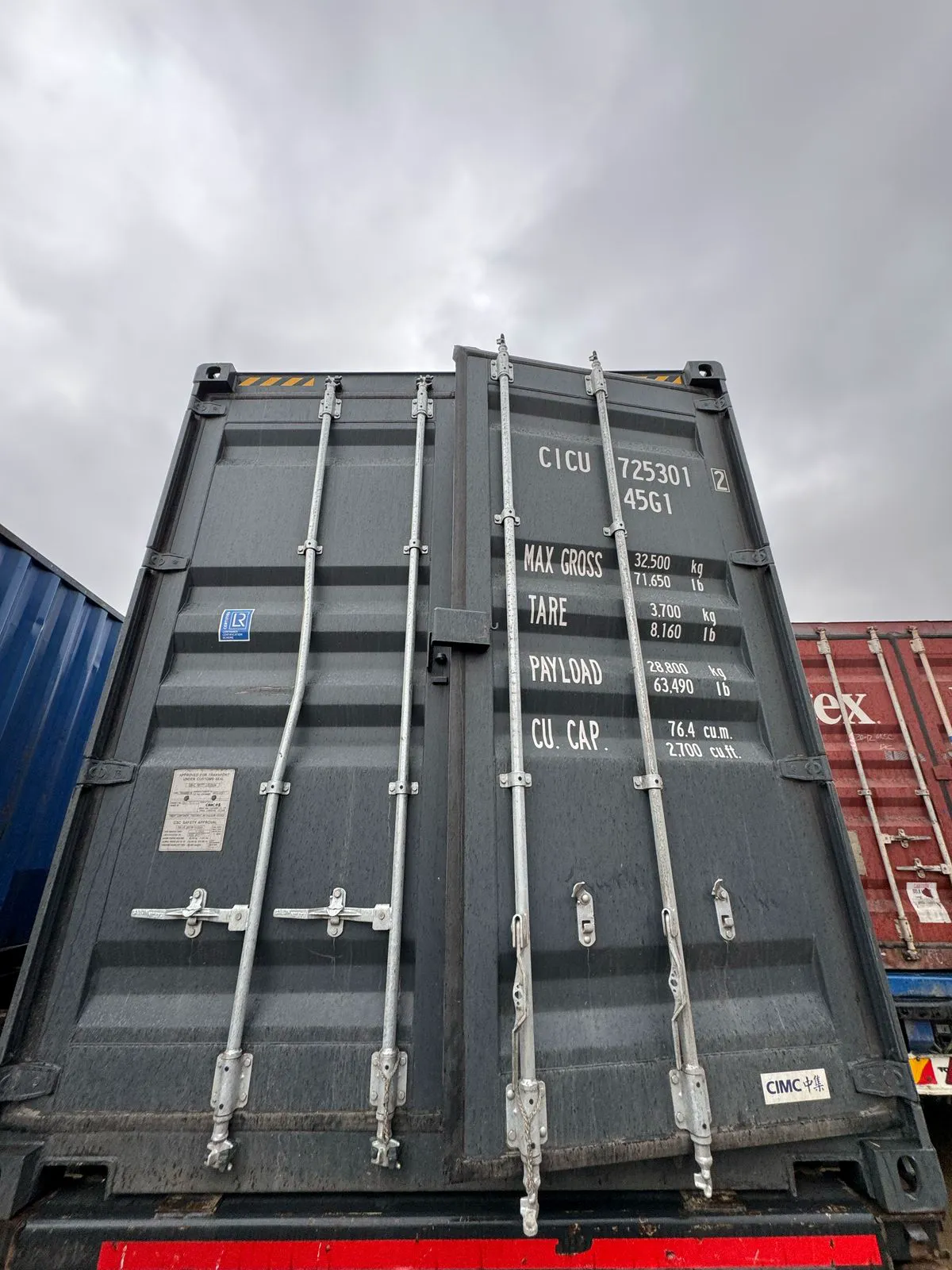 10′ Dry Container