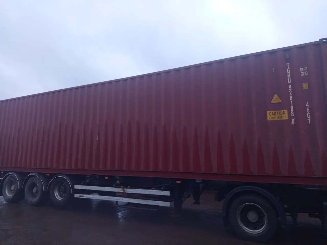 40′ HC Dry Container