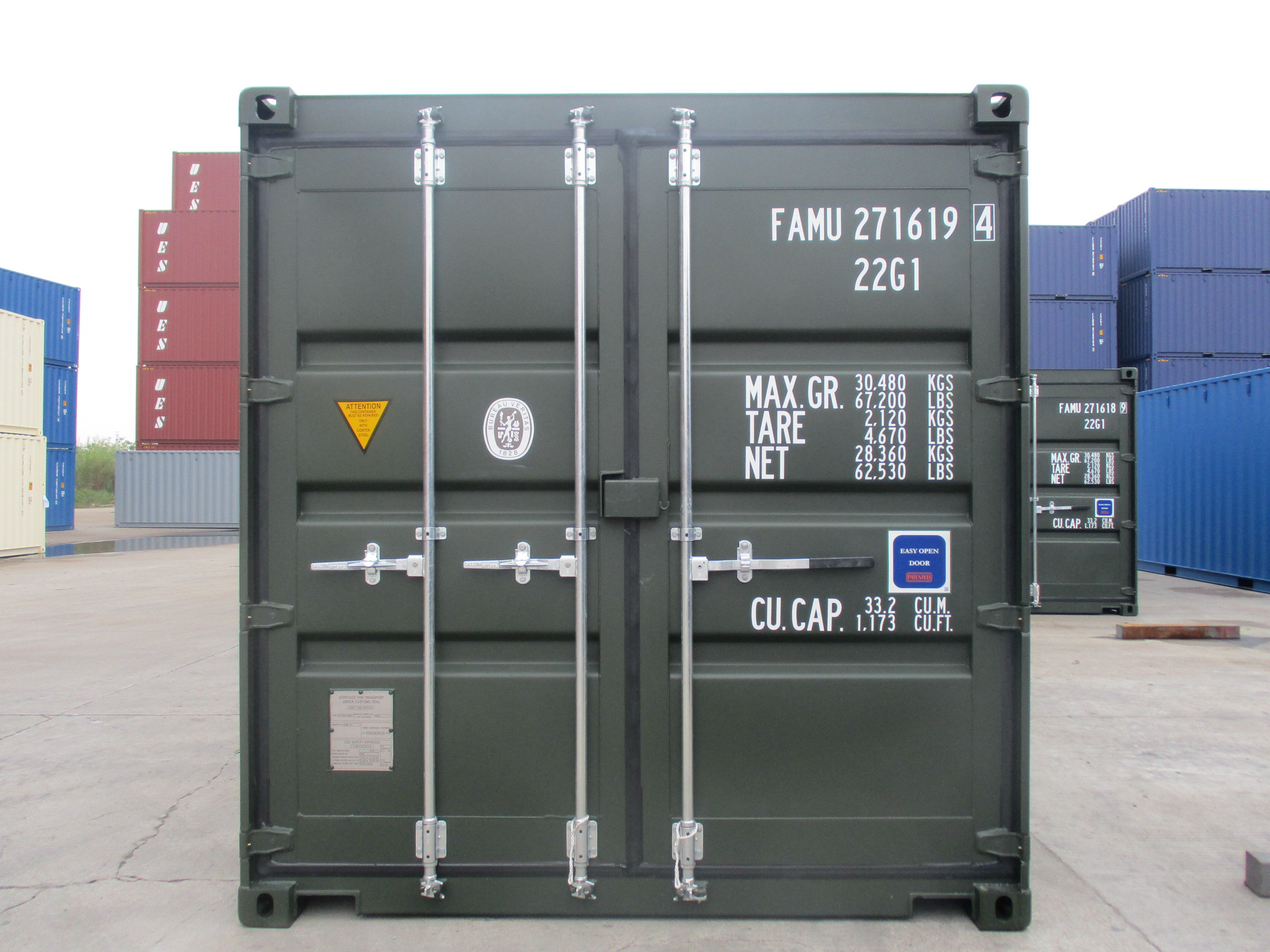 20′ Dry Container
