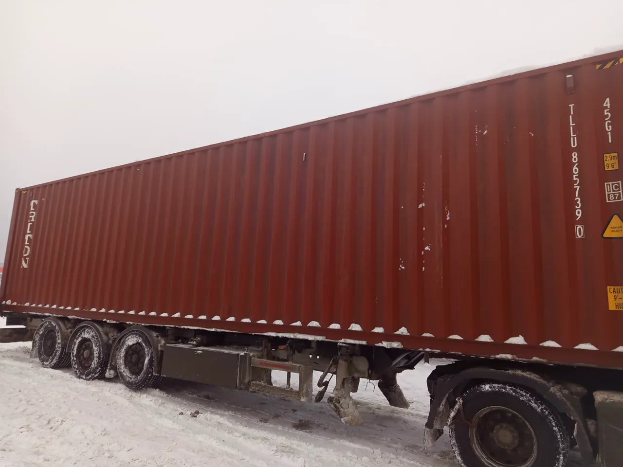 40′ HC Dry Container