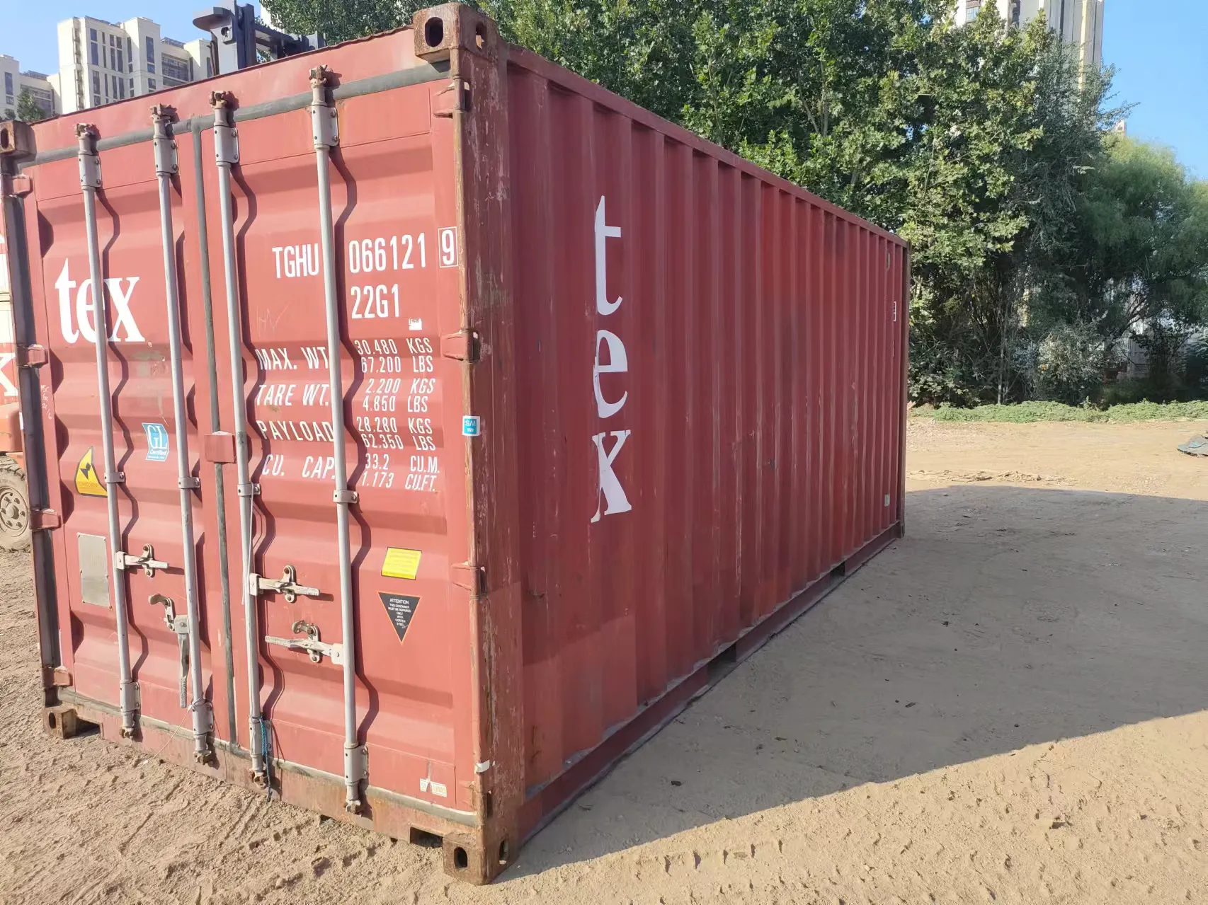 20′ Dry Container