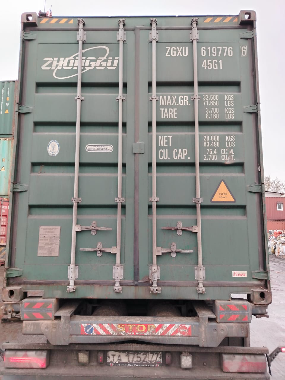 40′ HC Dry Container