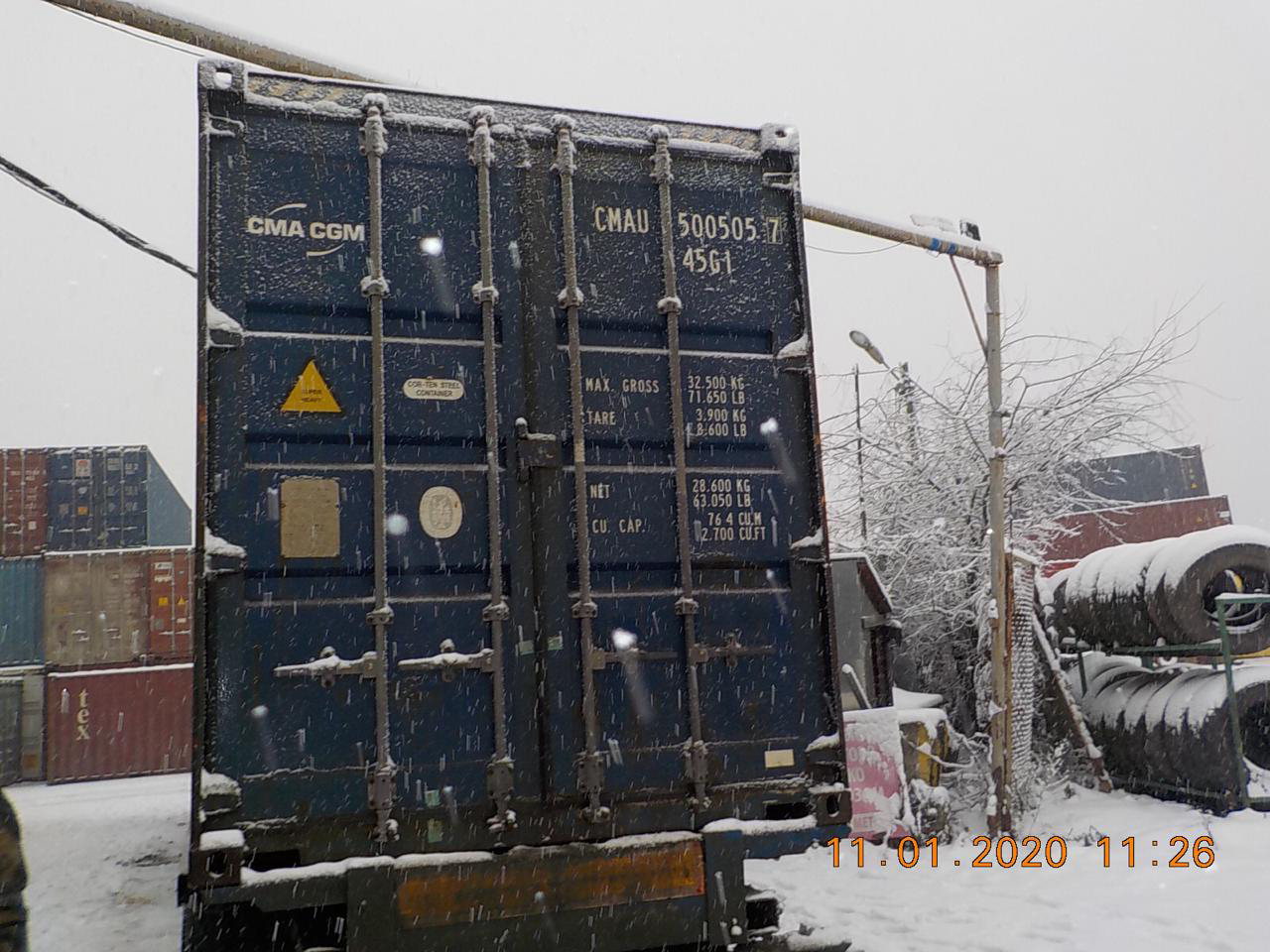 40′ HC Dry Container