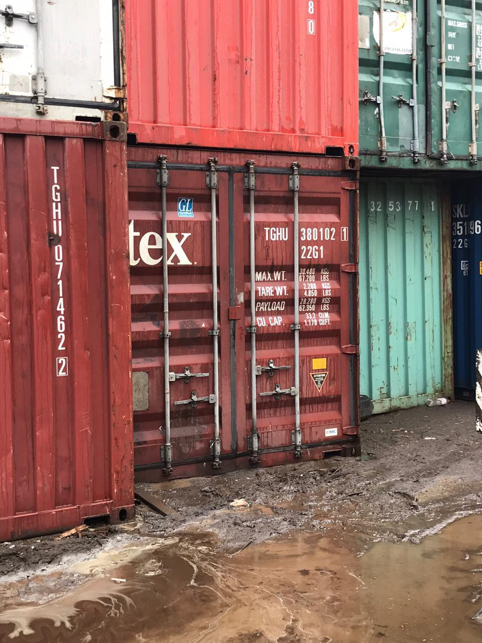 20′ Dry Container
