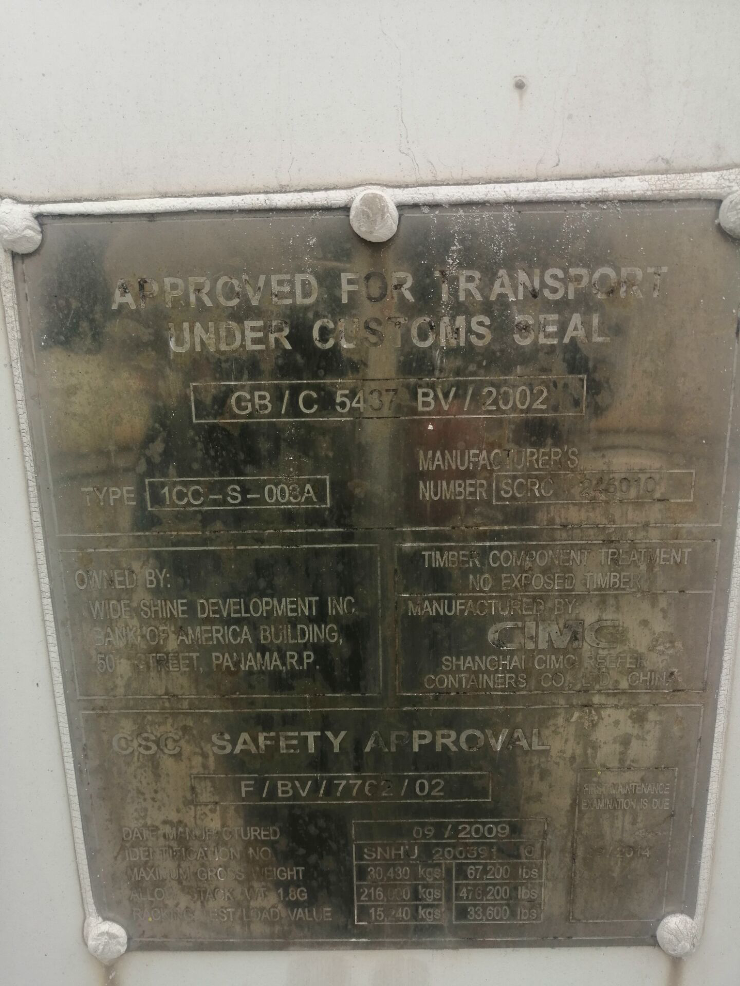 20′ HC Reefer
