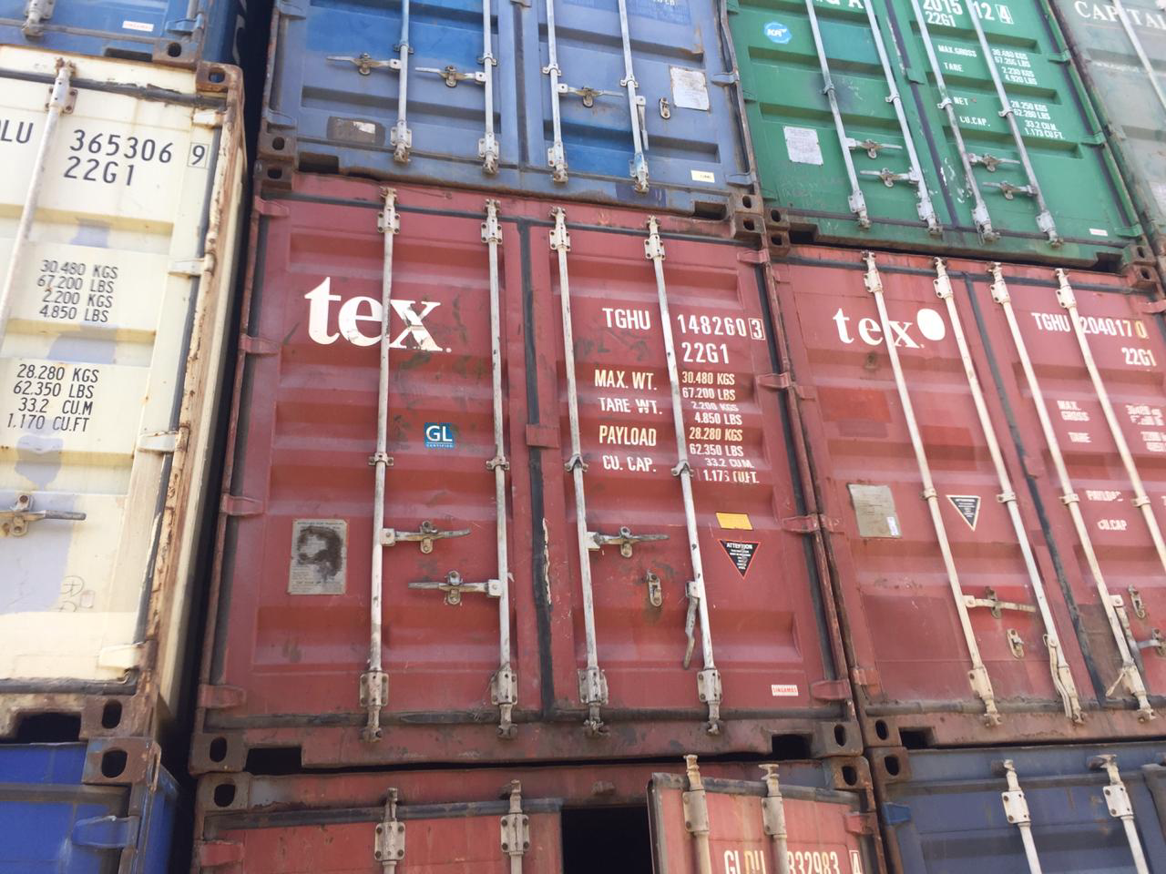 20′ Dry Container