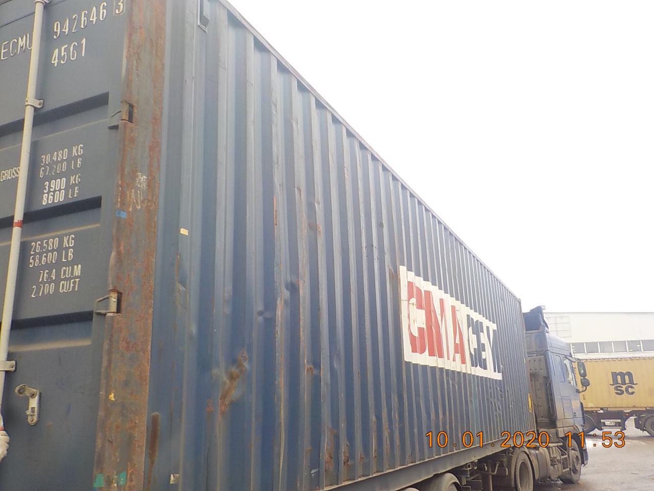 40′ HC Dry Container