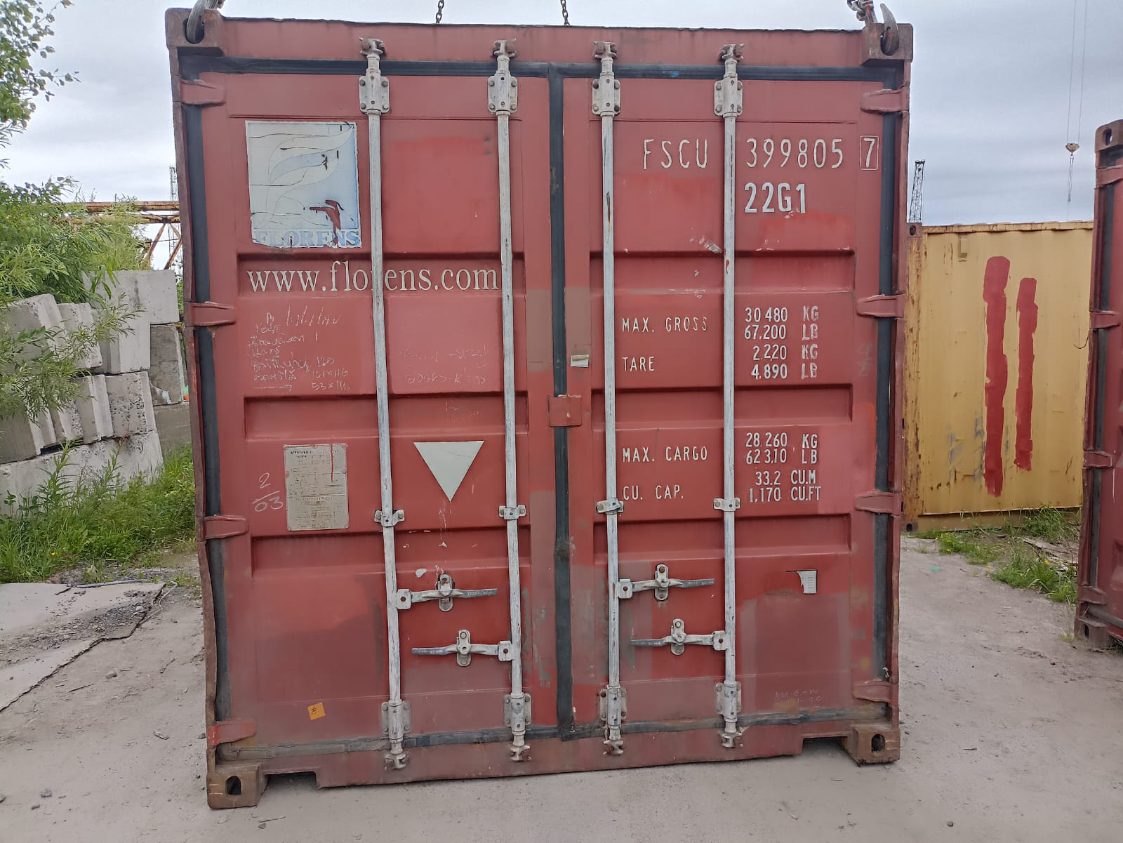 20′ Dry Container