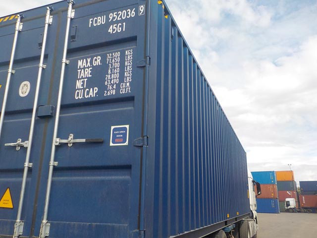 40′ HC Dry Container