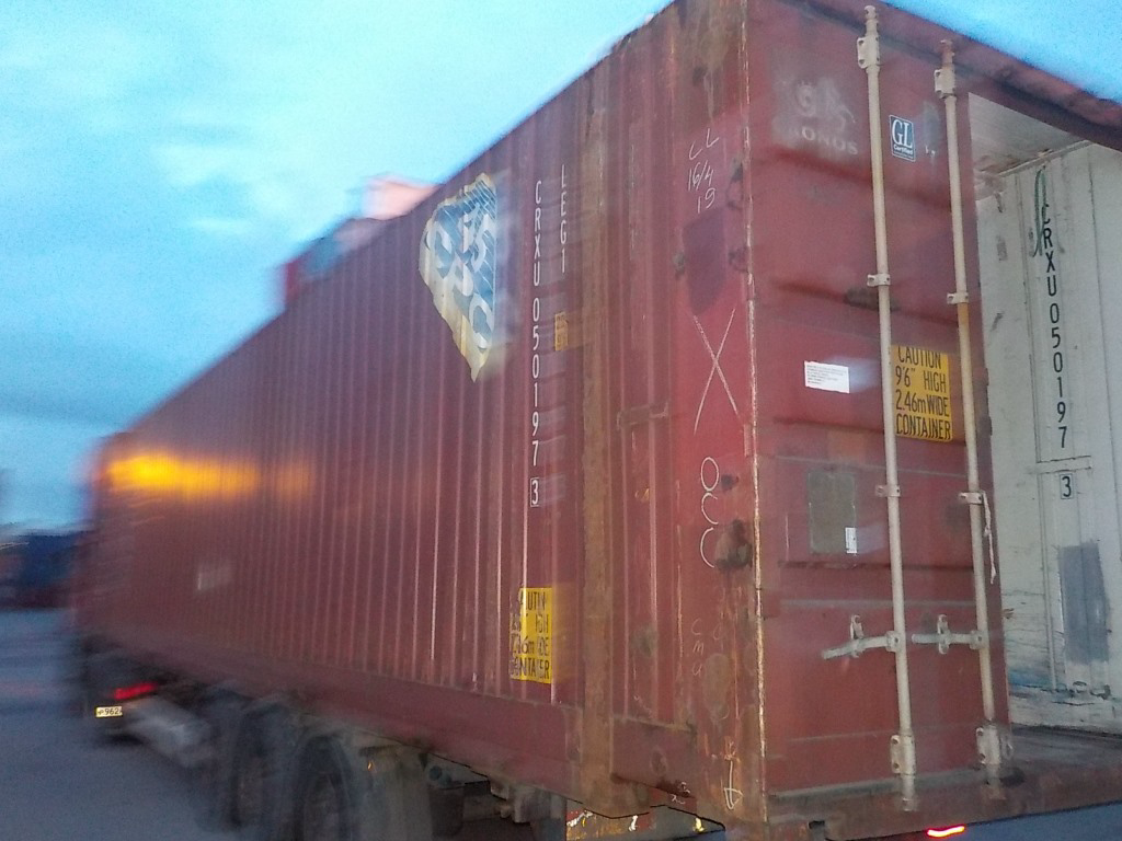 45′ HCPW Dry Container
