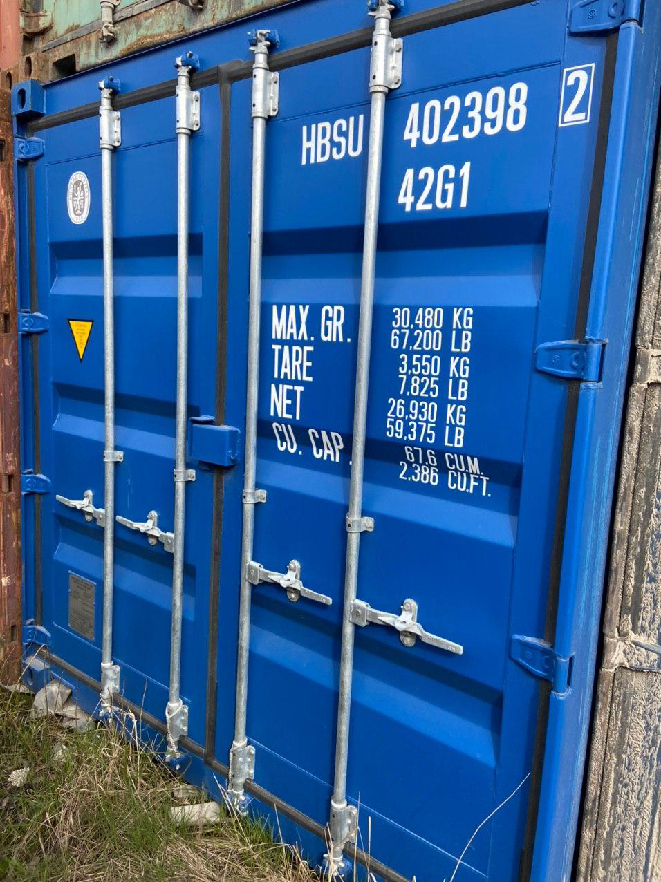 40′ Dry Container