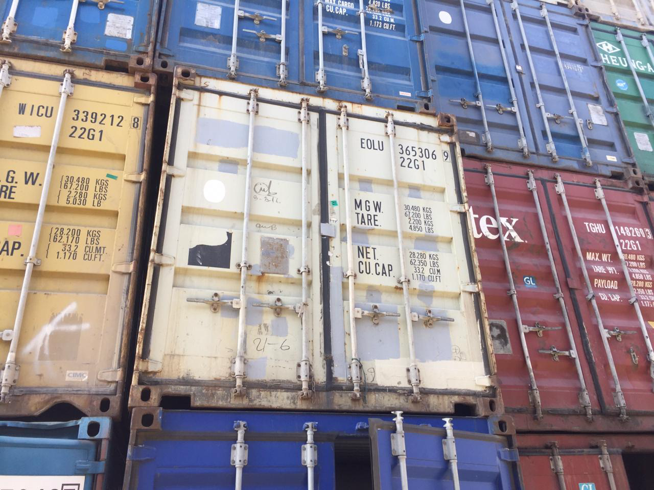 20′ Dry Container