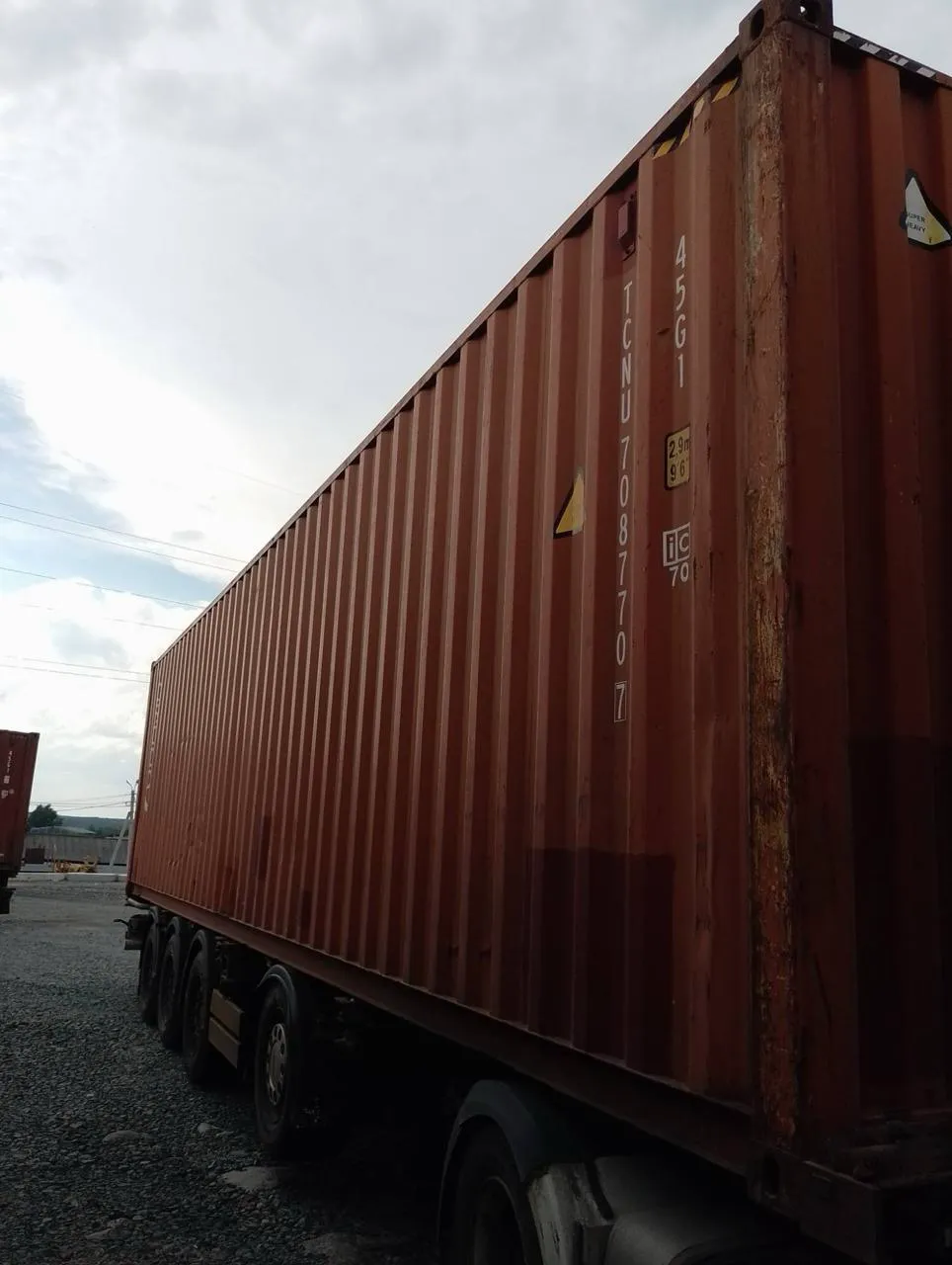 40′ HC Dry Container